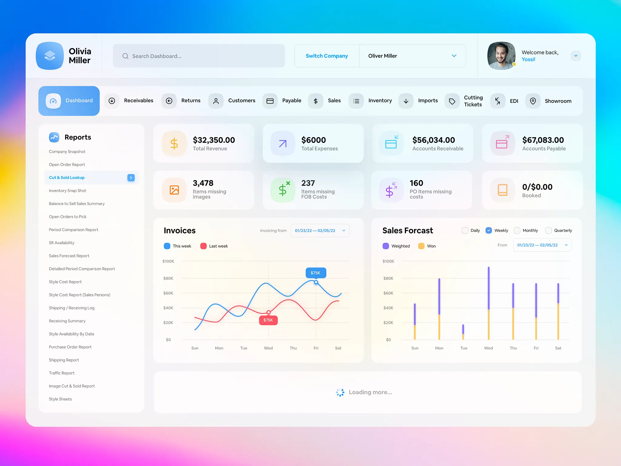 ERP Dashboard