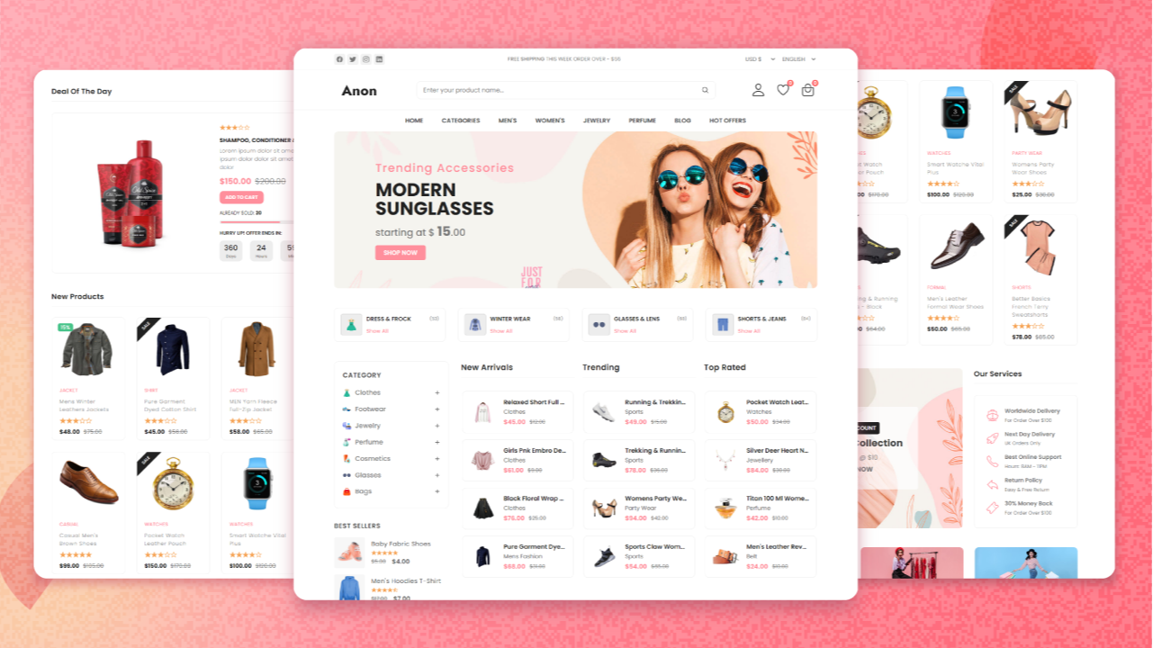 E-commerce Dashboard